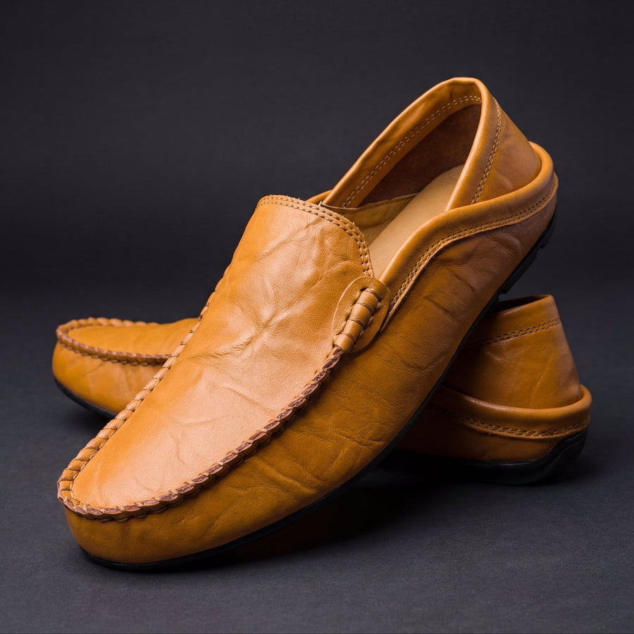Florence | Mocassins en cuir véritable — vue 1