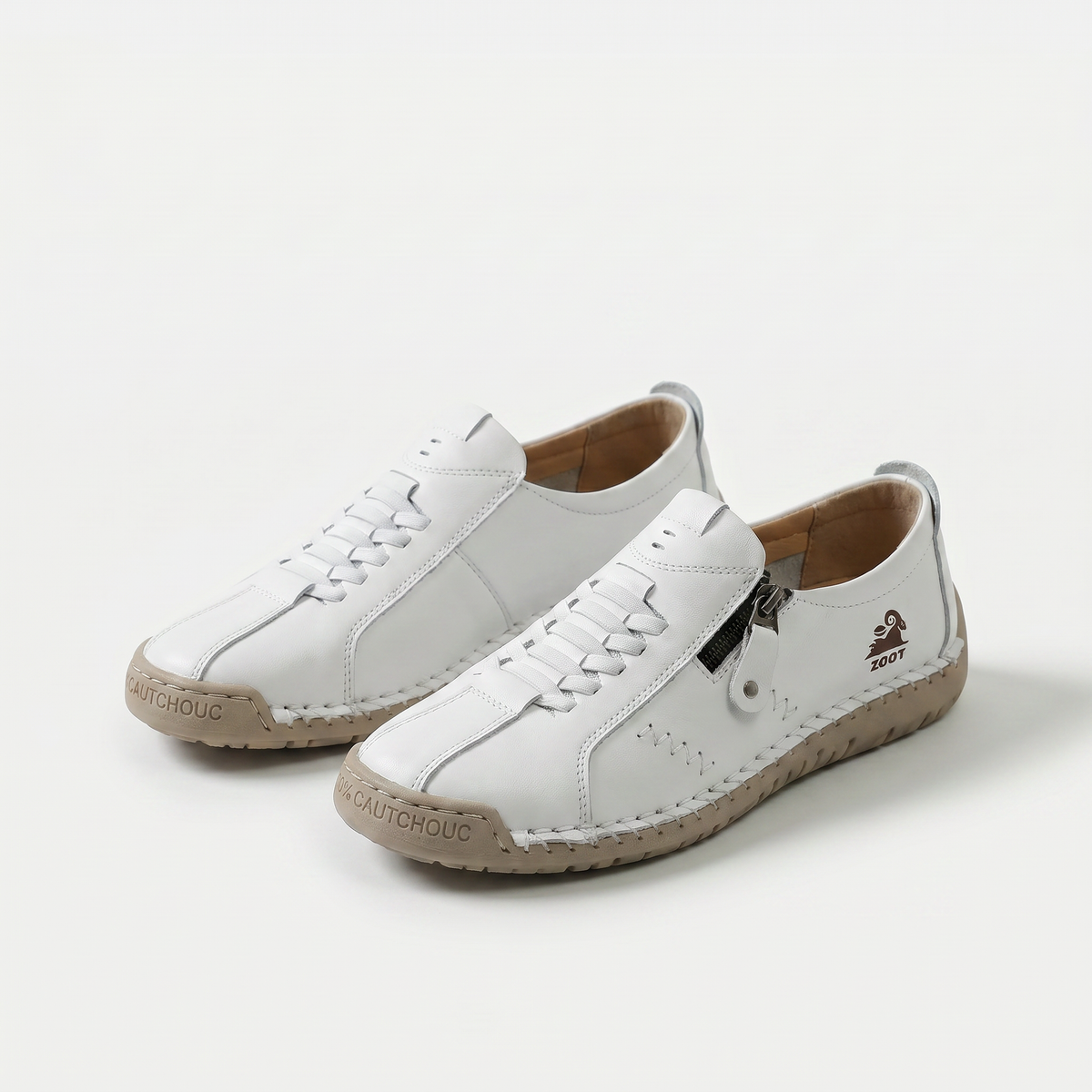 Senda | Baskets confortables à fermeture éclair latérale — vue 1