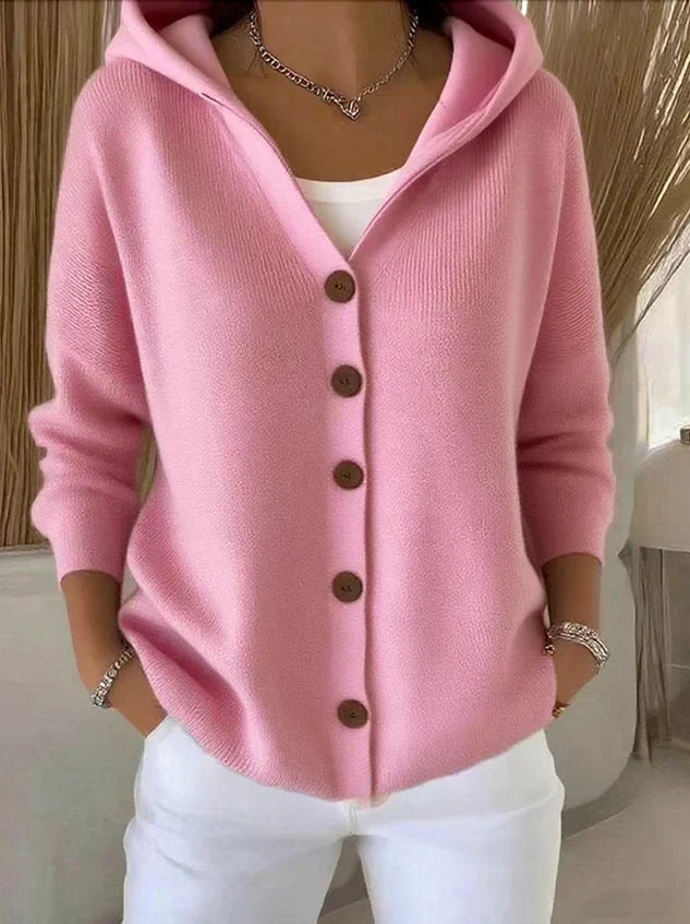 Concettina | Cardigan en maille à capuche — vue 1