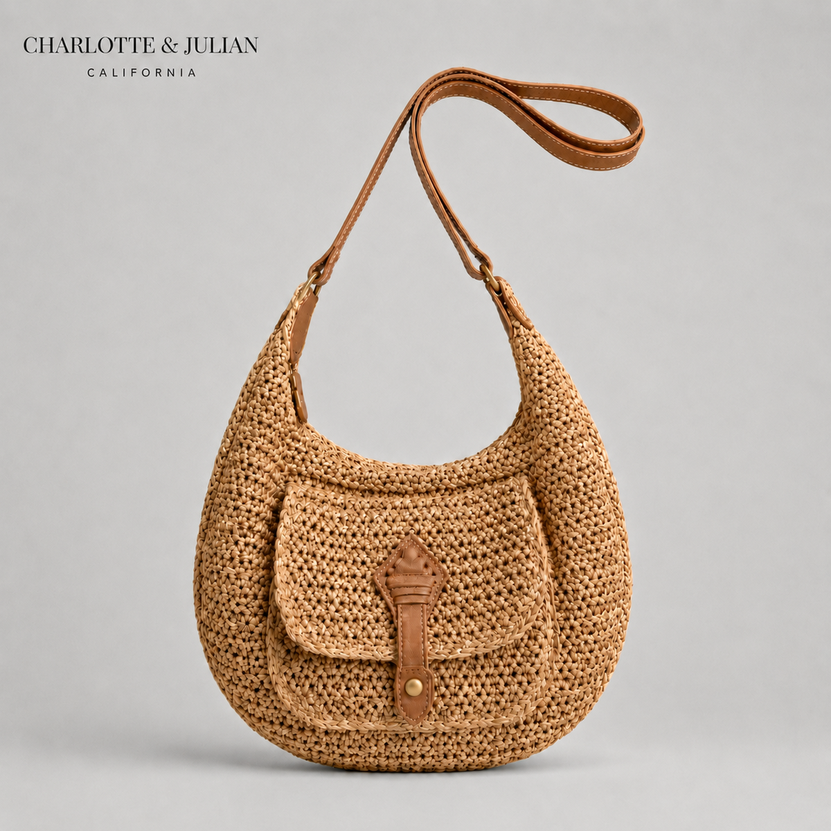 Solene | Sac tressé spacieux — vue 1