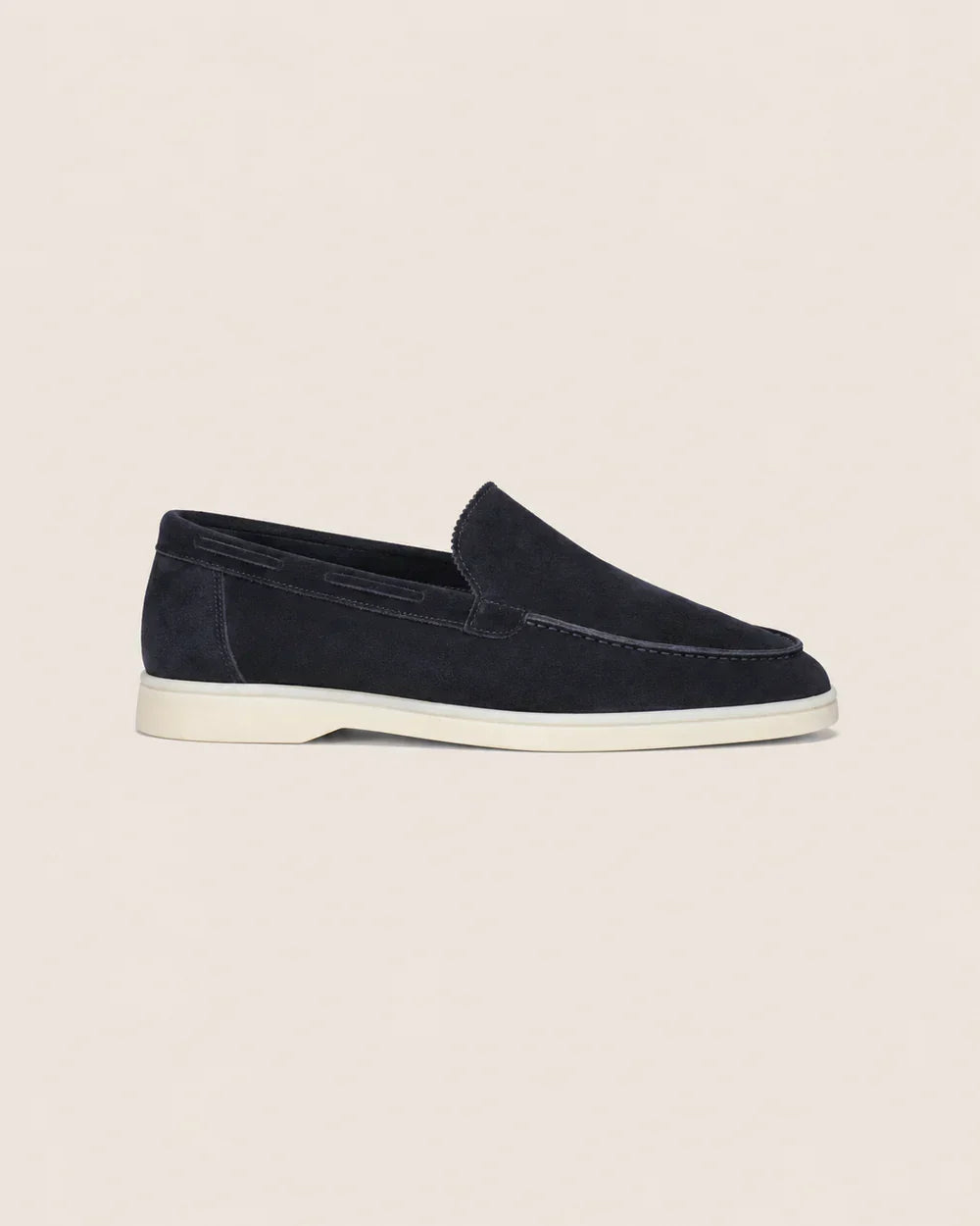 Mocassins bateau bleu marine — vue 1