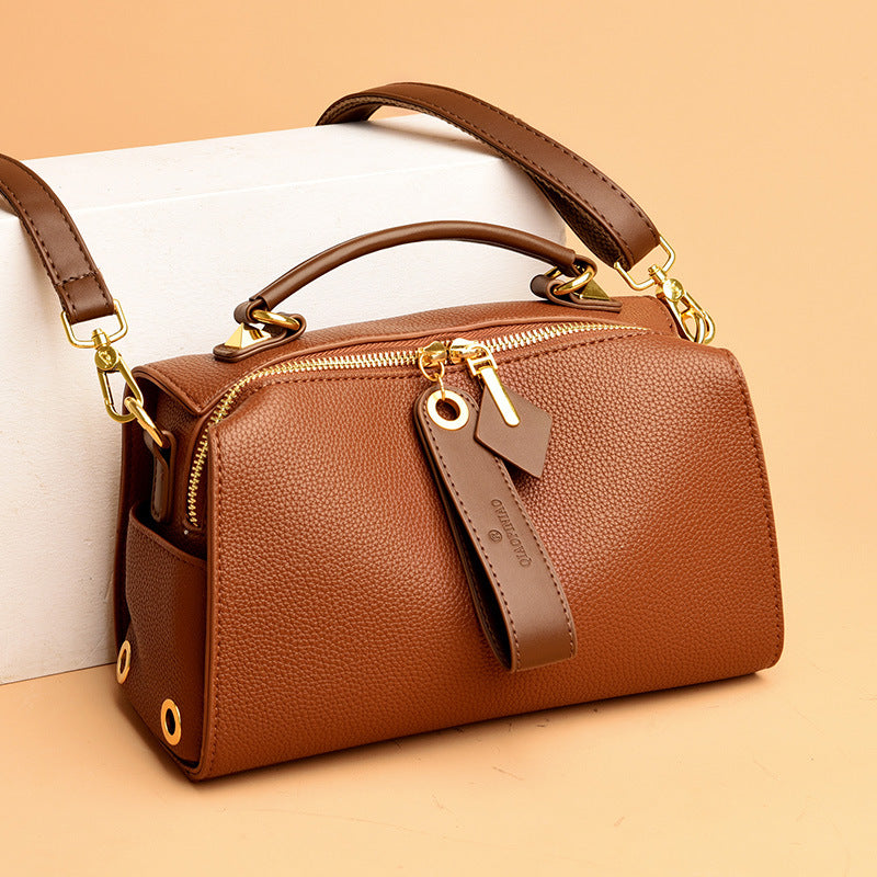Kendall | Sac en cuir à bandoulière réglable — vue 1