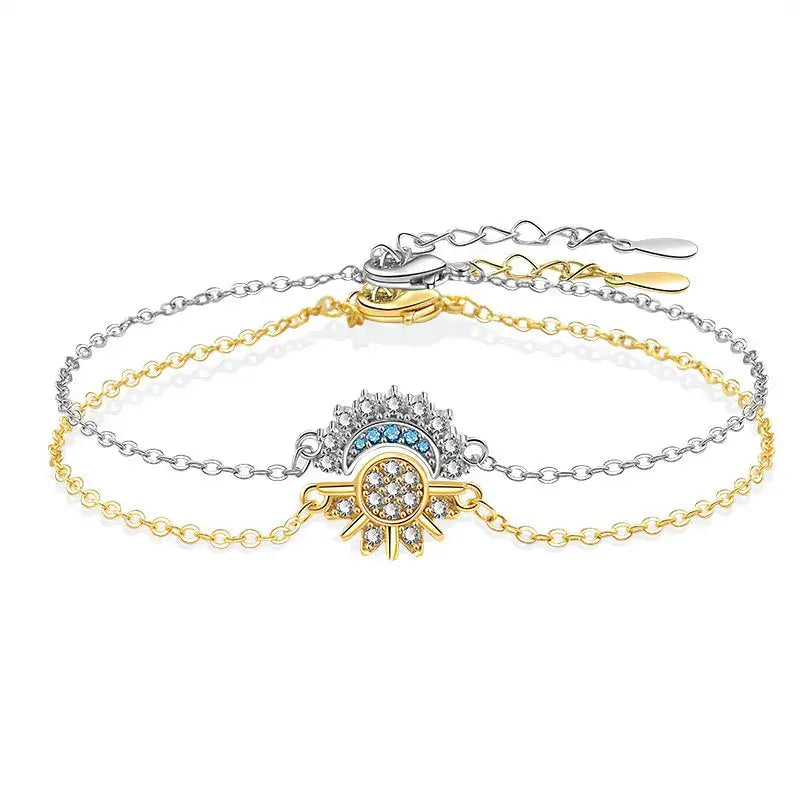 Luna | Ensemble de bracelets célestes élégants — vue du produit