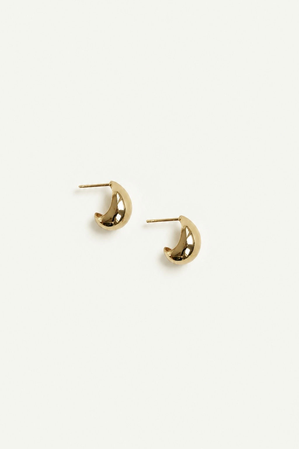 Puces d’oreilles dorées à micro-sphères — vue 1