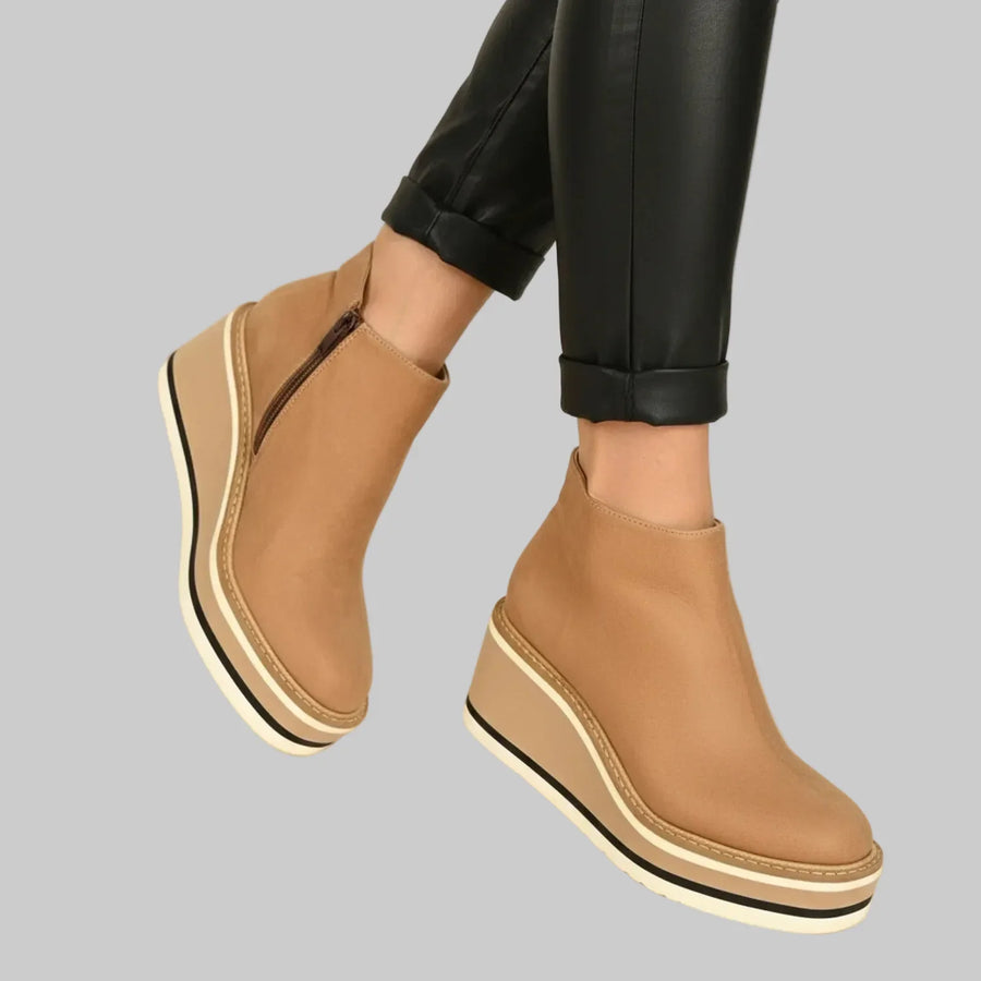 Merle™ | Bottines compensées à fermeture éclair latérale — vue 2