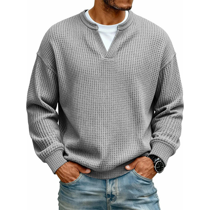 Tee-shirt homme gaufré à effet superposé — vue 13