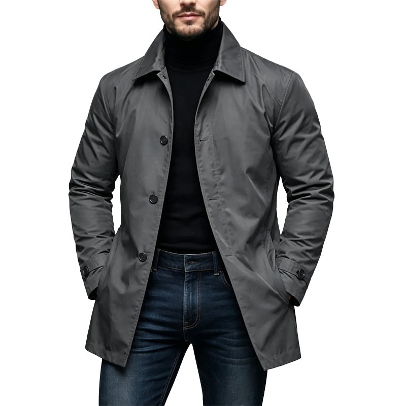 Trench imperméable urbain d’inspiration rétro — vue 2