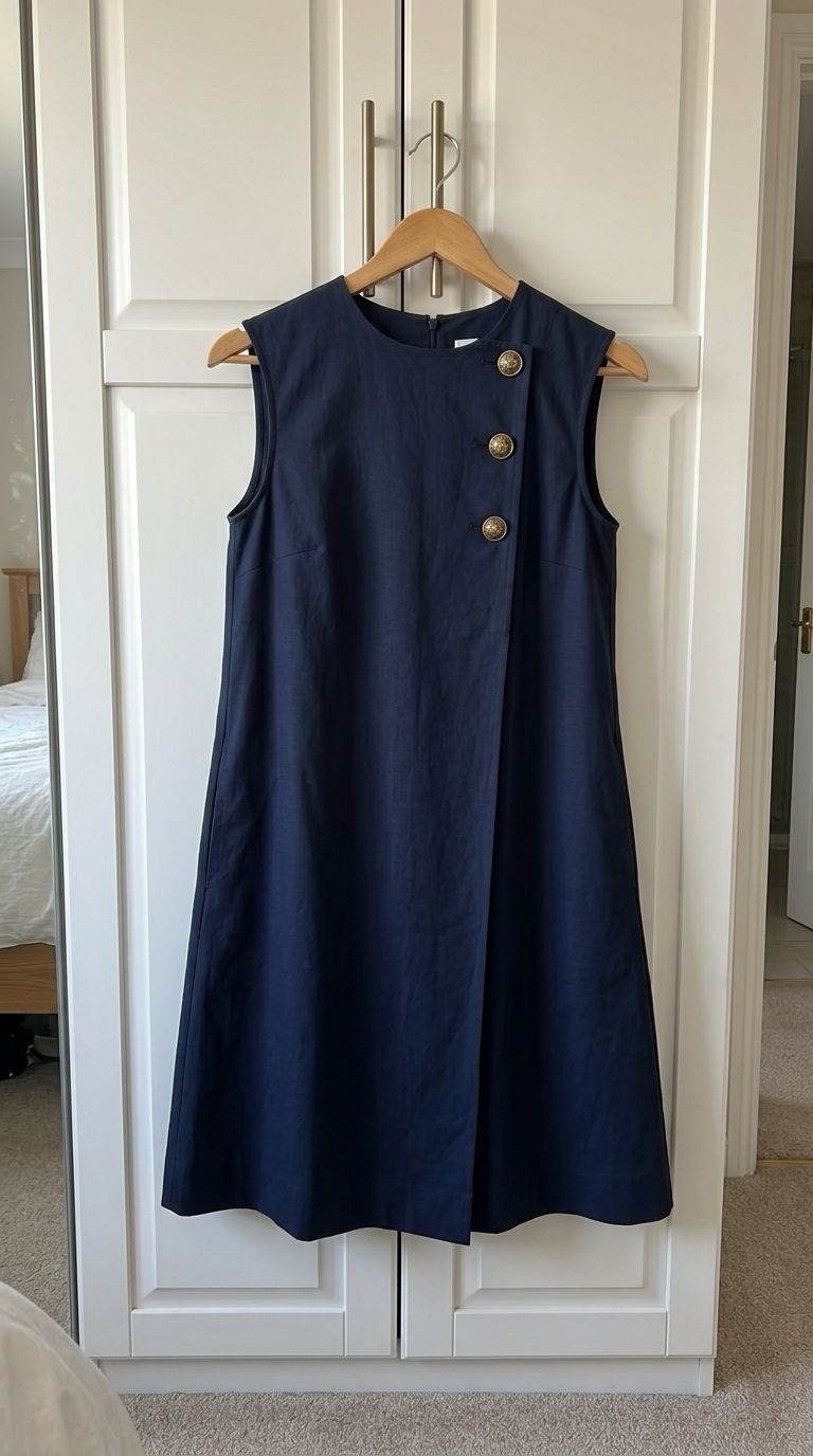Vestido azul marino